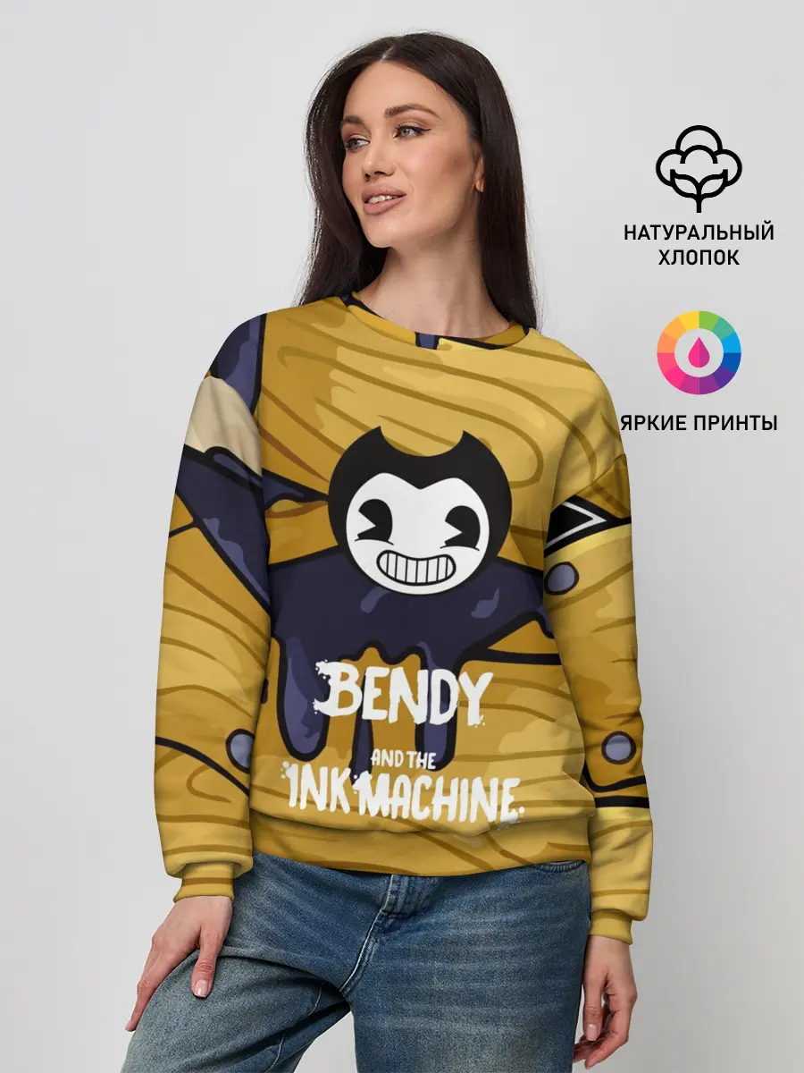 Женский свитшот / Bendy and the Ink Machine