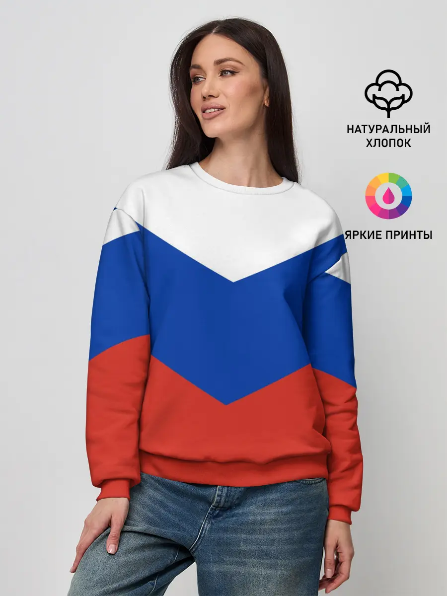 Женский свитшот / Россия