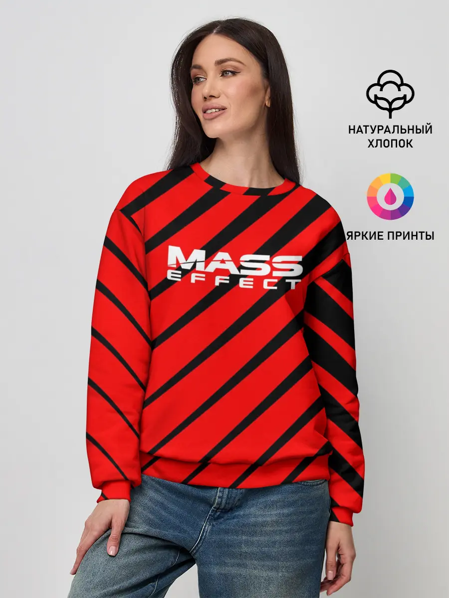 Женский свитшот / Mass Effect