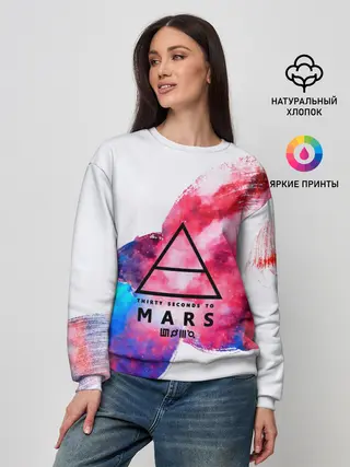 Женский свитшот / 30 Seconds to Mars