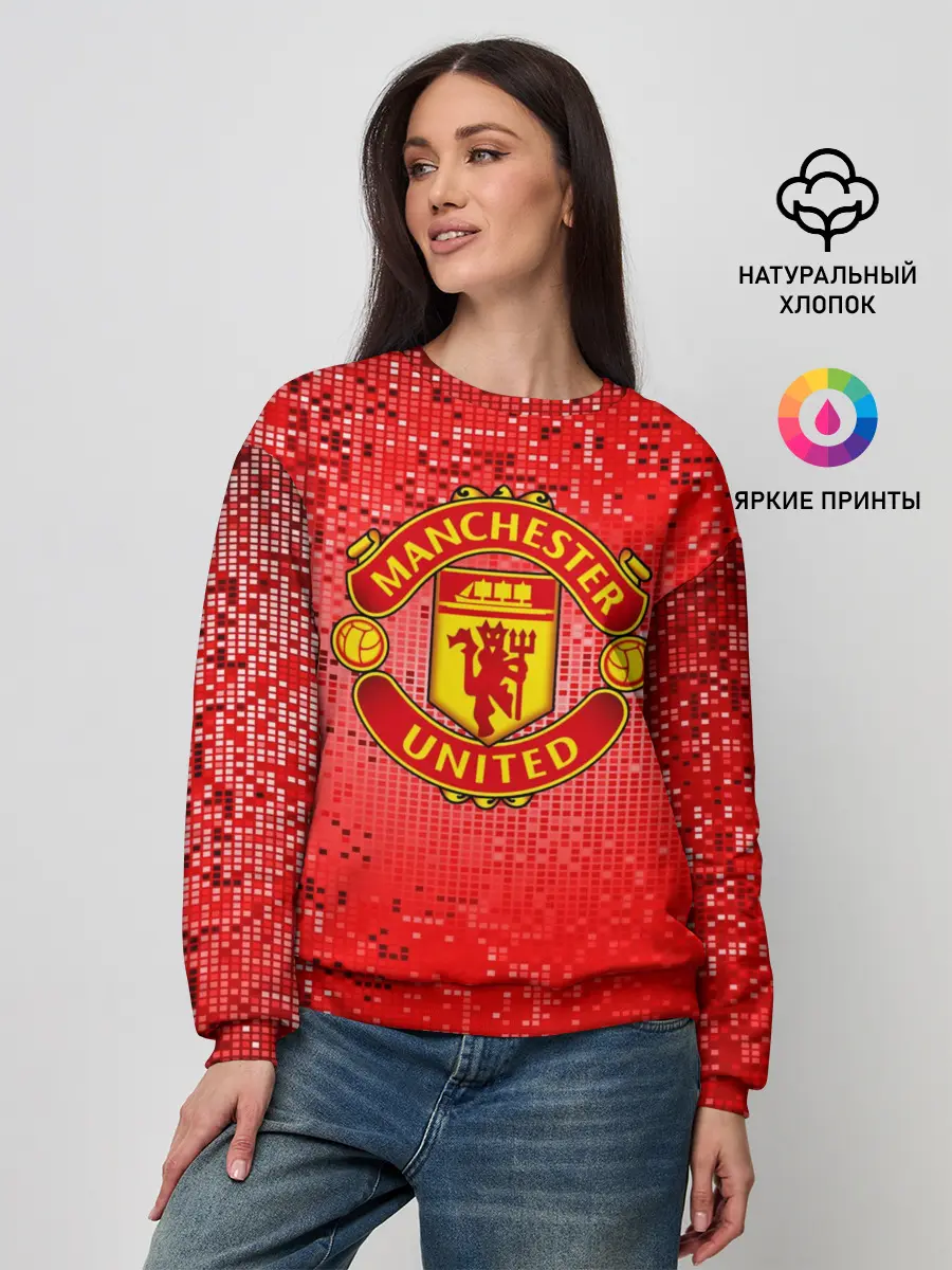 Женский свитшот / ФК Манчестер Юнайтед