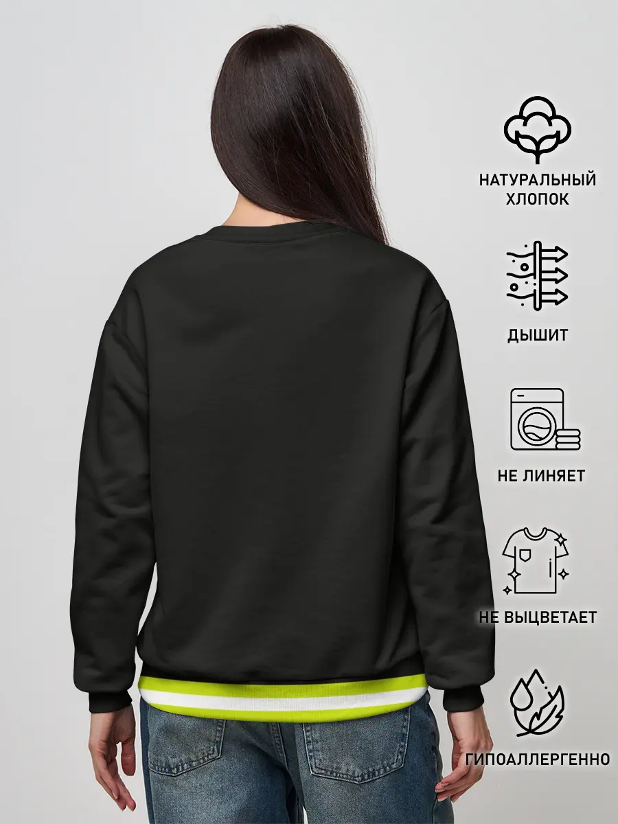 Женский свитшот / пожарная форма