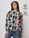 Женский свитшот / Funny Panda