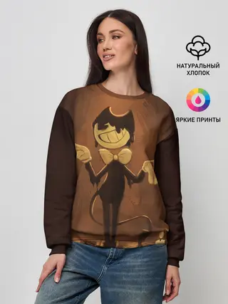 Женский свитшот / Bendy and the ink machine