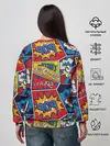 Женский свитшот / Pop art pattern
