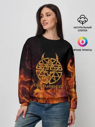 Женский свитшот / Disturbed