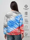 Женский свитшот / Российский флаг с гербом