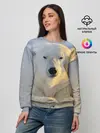 Женский свитшот / Медведь