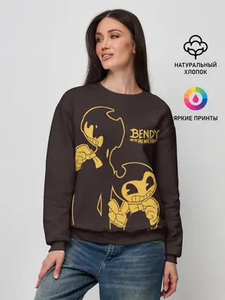 Женский свитшот / Bendy and the ink machine
