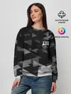 Женский свитшот / Barcelona Geometry Sport