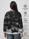 Женский свитшот / Barcelona Geometry Sport