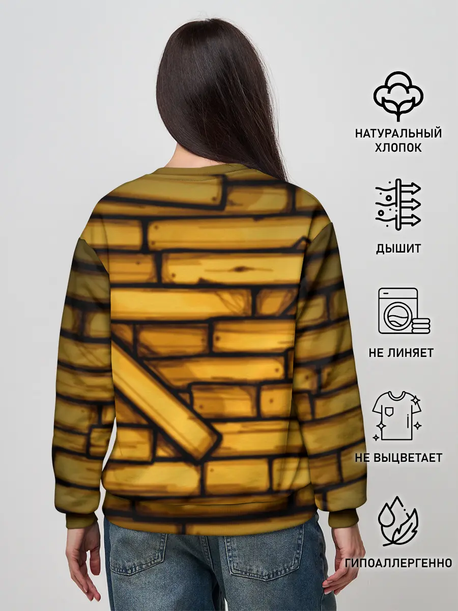 Женский свитшот / Bendy and the ink machine