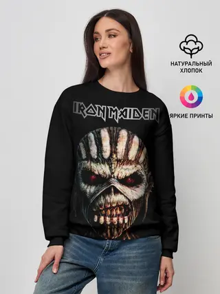 Женский свитшот / Iron Maden. The Book of Souls
