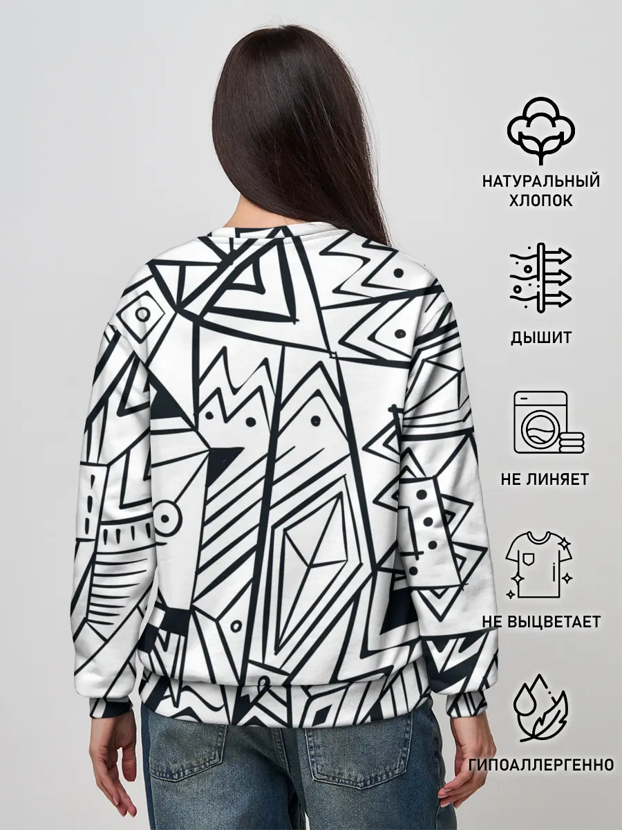 Женский свитшот / Boho Style 2