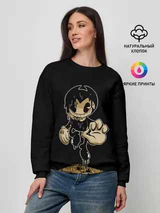 Женский свитшот / Bendy and the ink machine