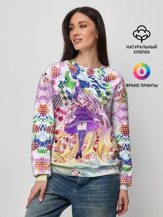 Женский свитшот / No Game No Life_9