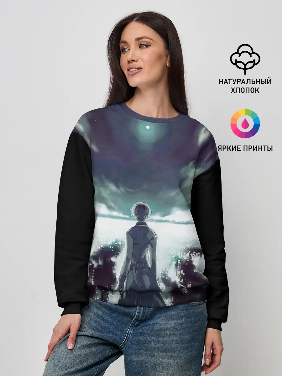 Женский свитшот / Ken Kaneki смотрит в даль