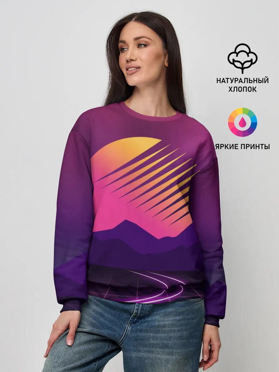 Женский свитшот / Digital Art