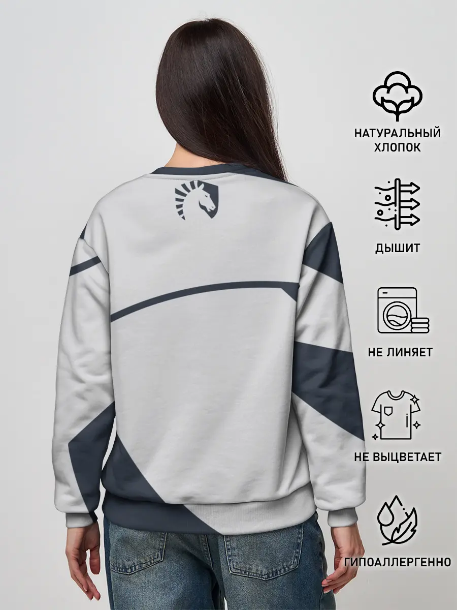 Женский свитшот / Liquid - The Form