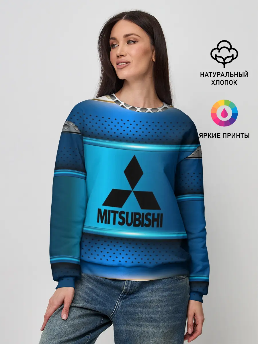 Женский свитшот / MITSUBISHI sport collection