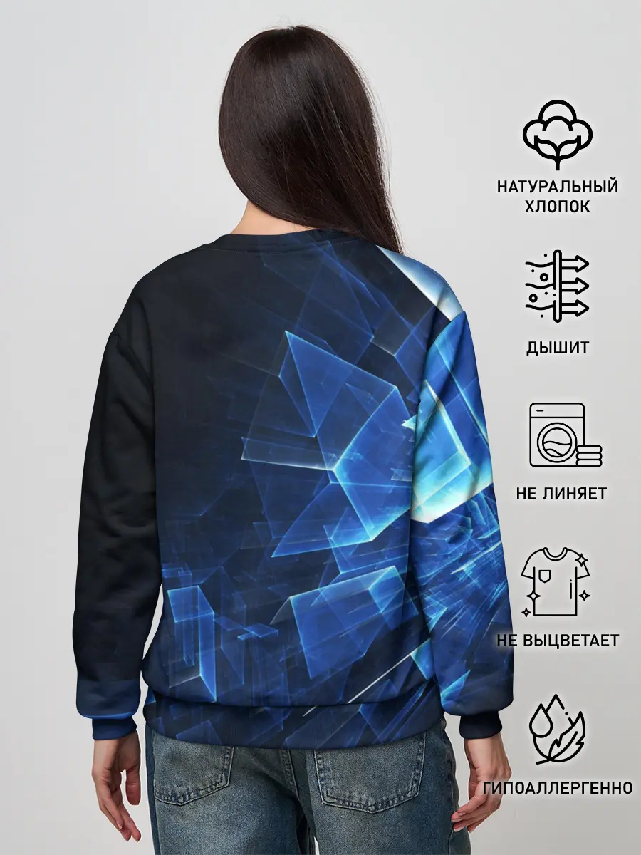 Женский свитшот / GEOMETRY.