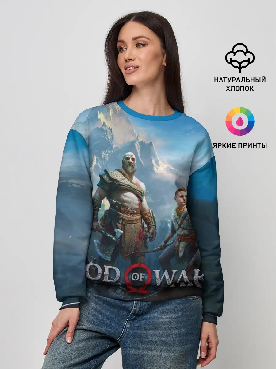 Женский свитшот / God of War