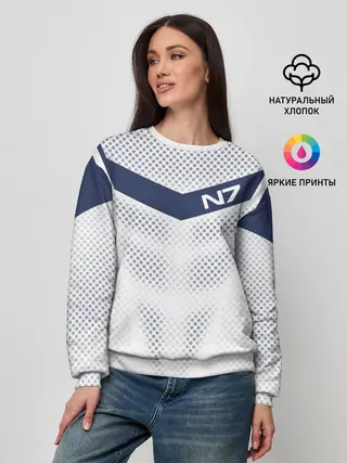 Женский свитшот / Mass Effect N7