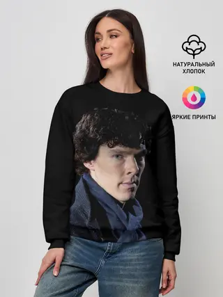 Женский свитшот / Sherlock