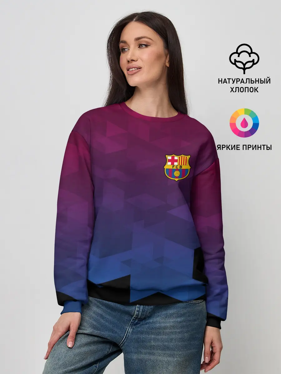 Женский свитшот / FC BARCA SPORT