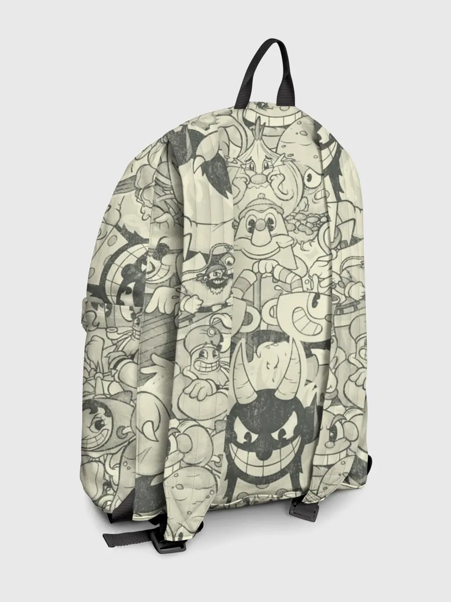 Рюкзак джинсовый / Cuphead and Devil