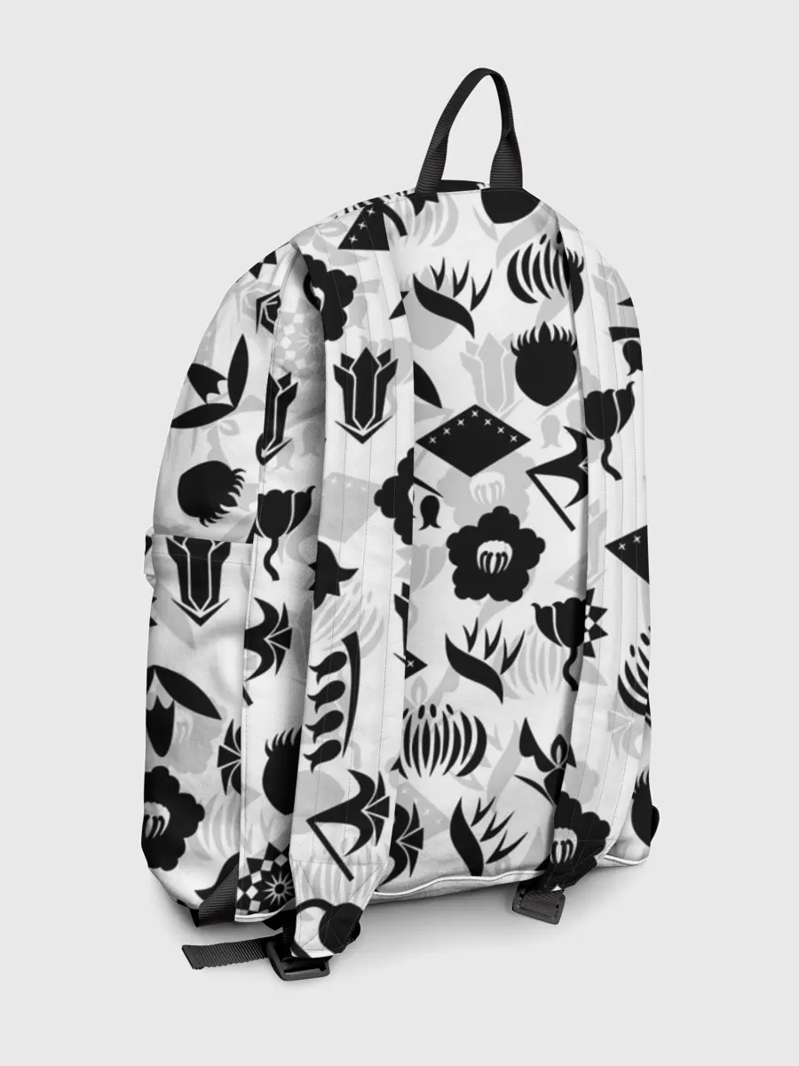 Рюкзак джинсовый / БЛИЧ КАПИТАНЫ ГОТЕЙ 13 ЭМБЛЕМЫ