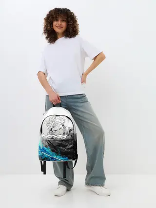 Рюкзак джинсовый / Магическая битва | Jujutsu kai