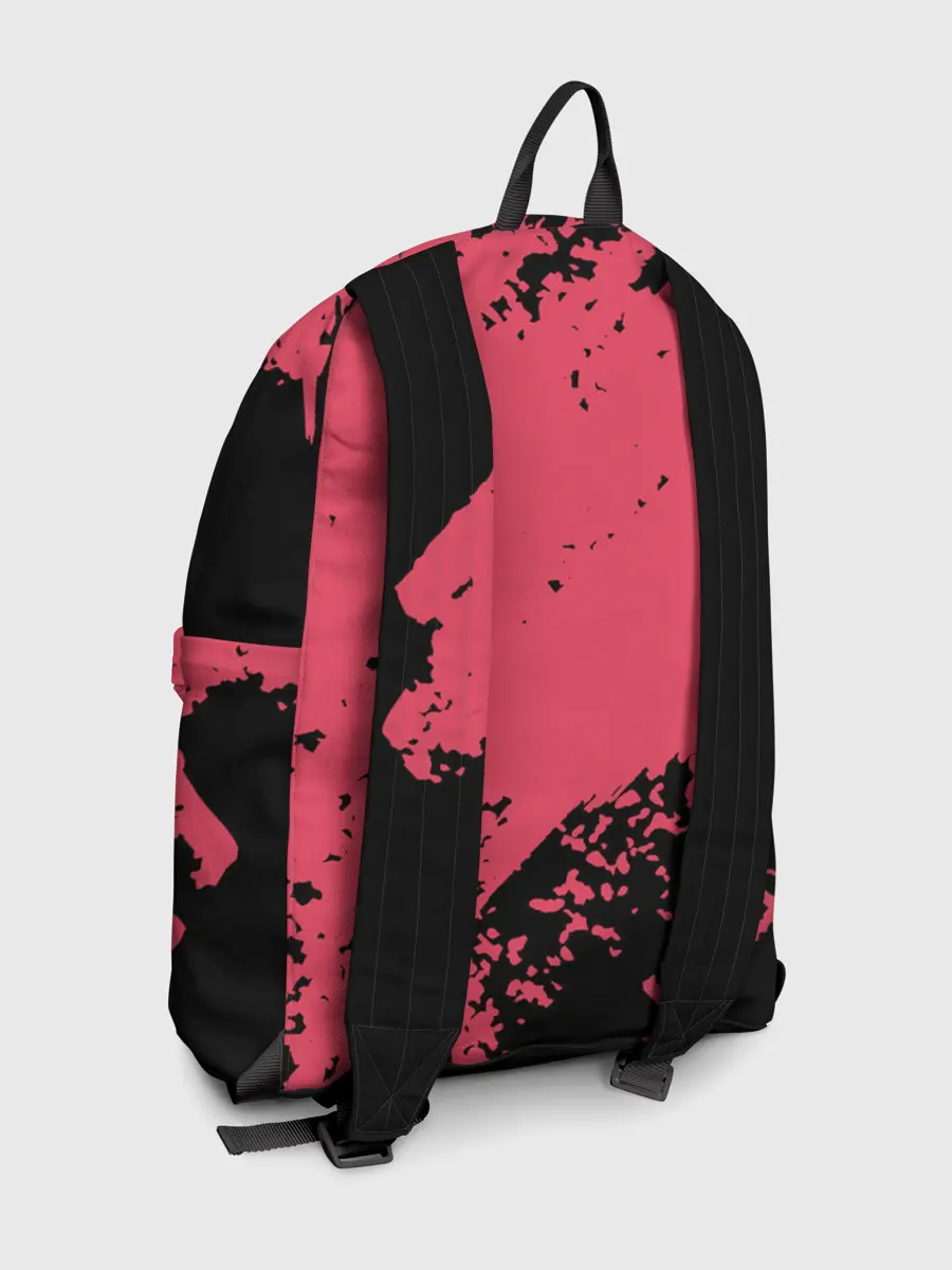 Рюкзак джинсовый / BTS LOGO / БТС ЛОГОТИП