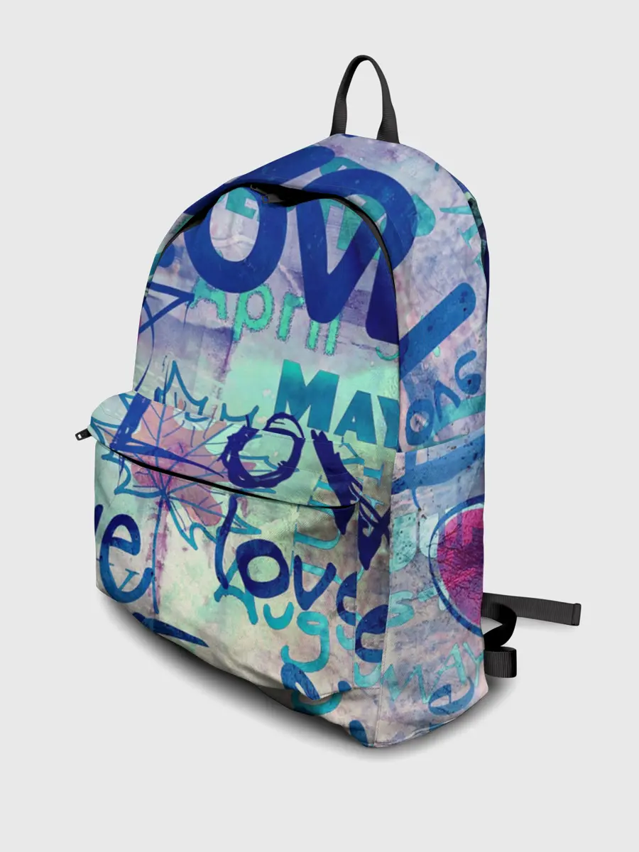 Рюкзак джинсовый / LOVE