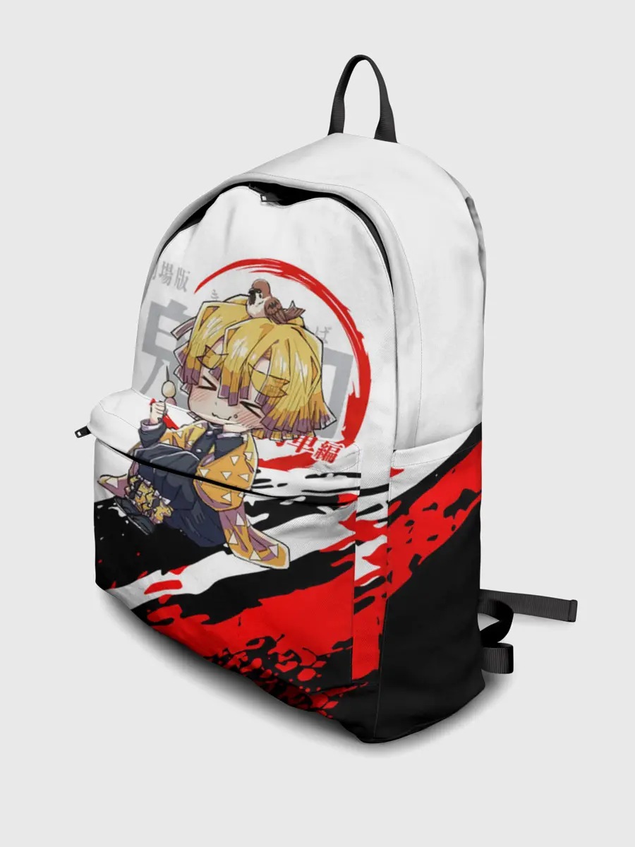 Рюкзак джинсовый / Agatsuma Zenitsu Kimetsu no Yaiba