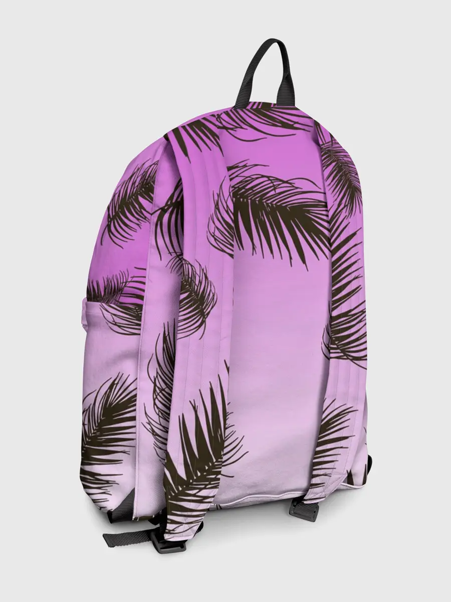 Рюкзак джинсовый / Тропический Закат