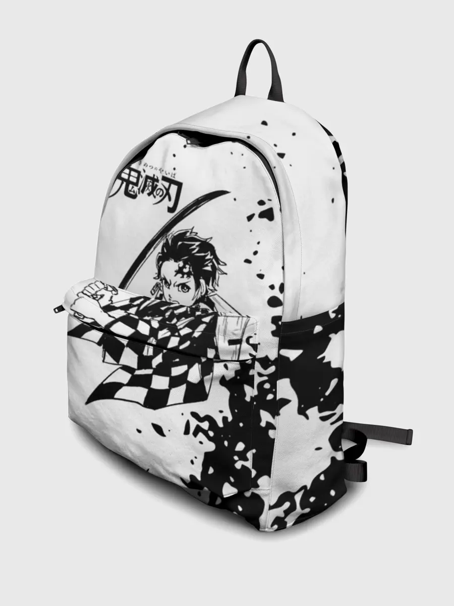 Рюкзак джинсовый / Танджиро | Клинок, рассекающий демонов