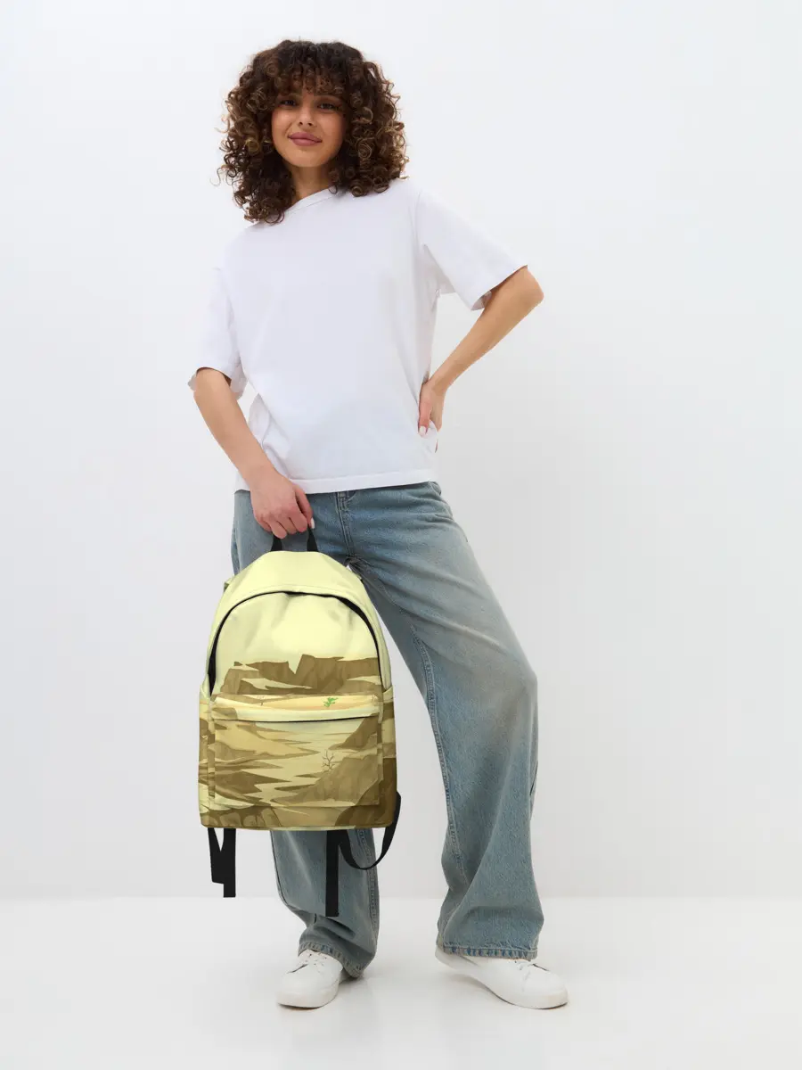 Рюкзак джинсовый / Пустыня