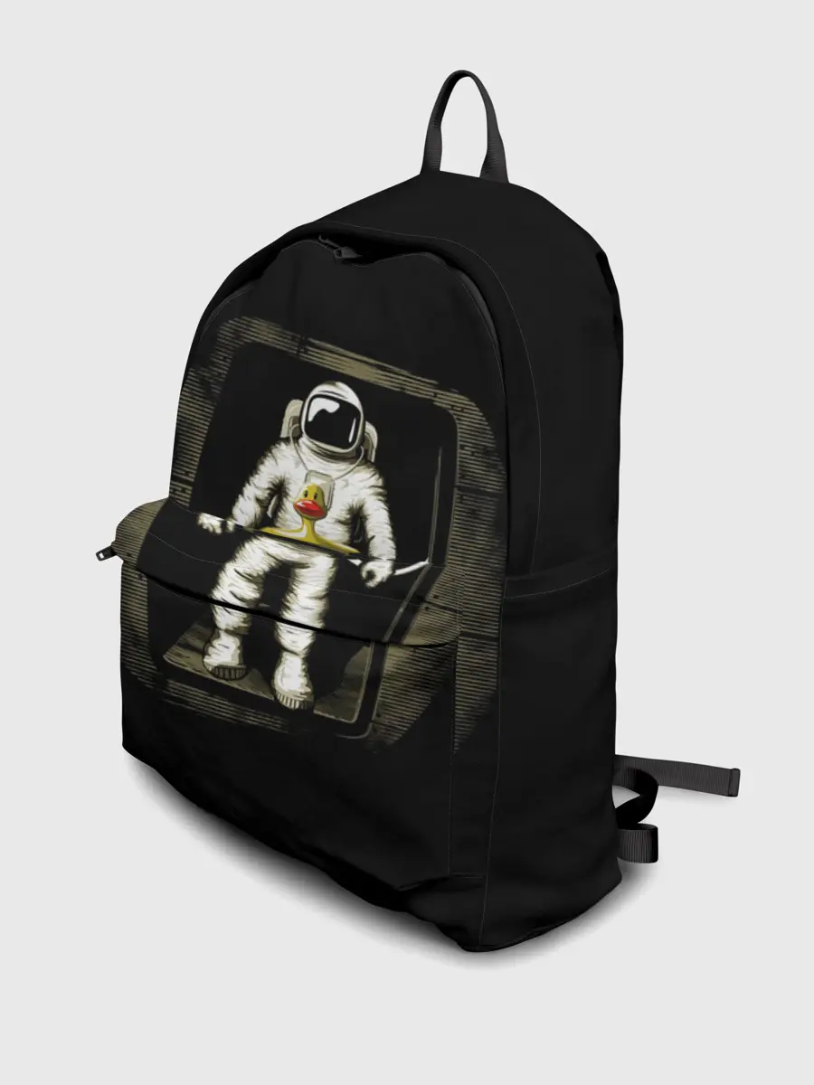 Рюкзак джинсовый / Первая Высадка На Луну