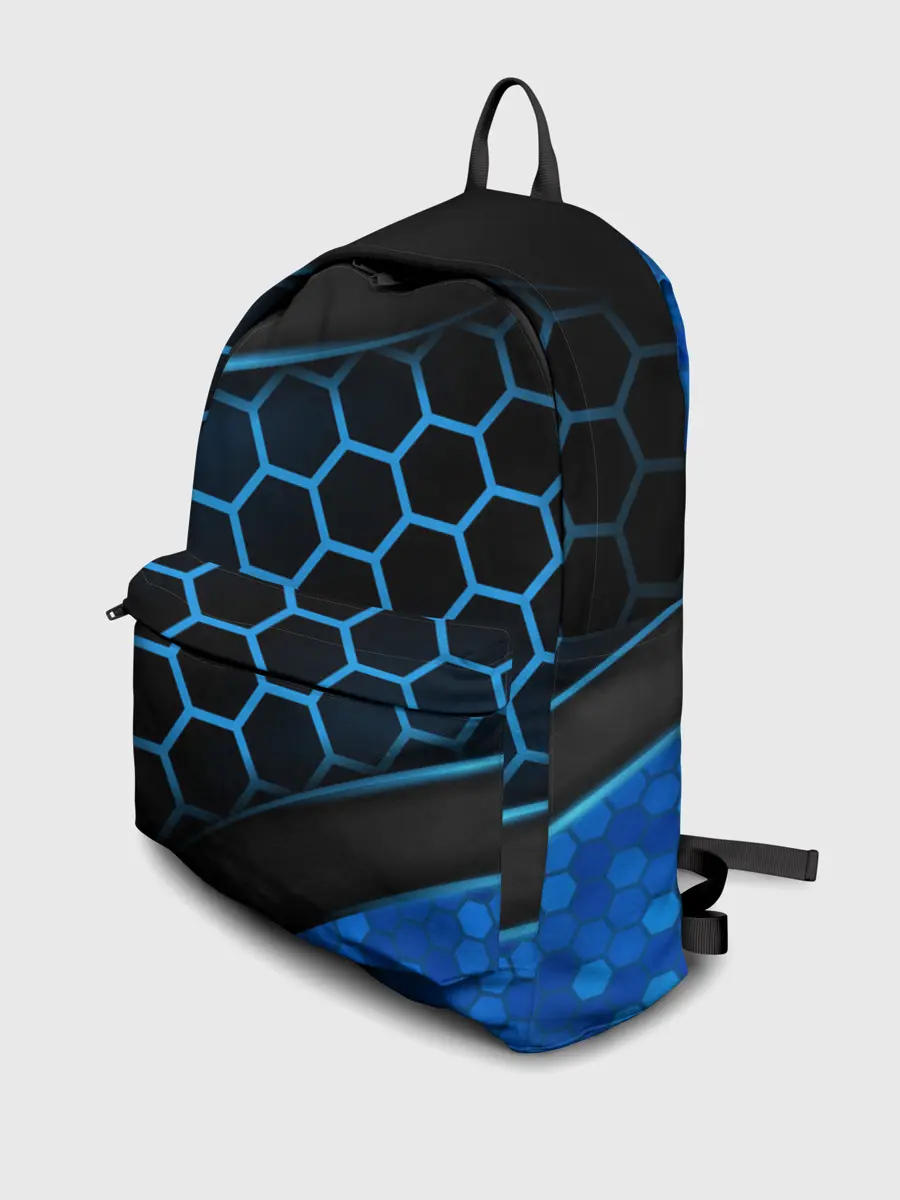 Рюкзак джинсовый / 3D luxury blue 3Д СОТЫ и плиты