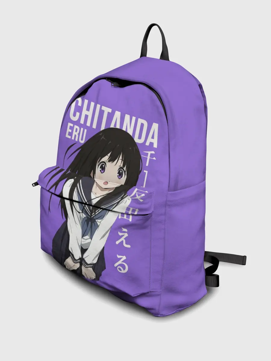 Рюкзак джинсовый / Эру Читанда / Eru Chitanda