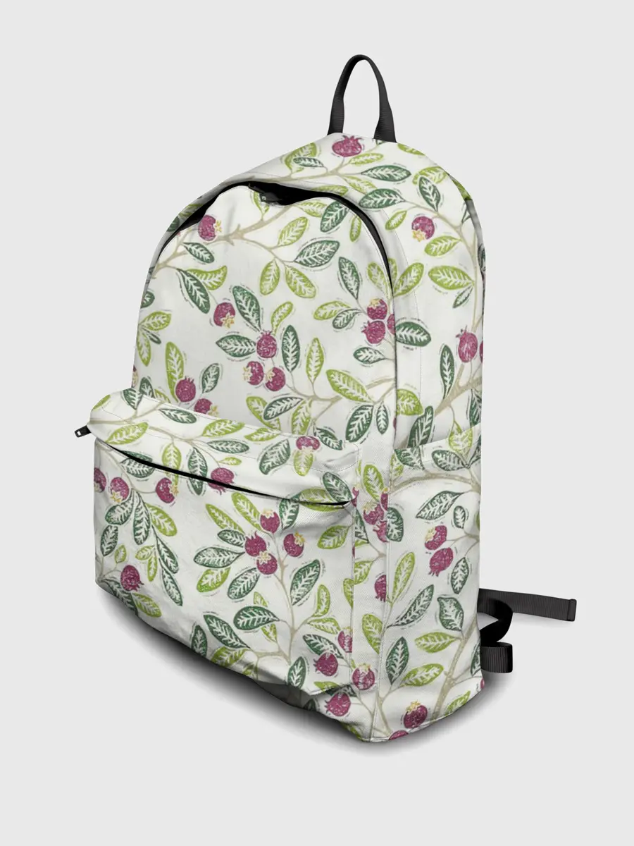 Рюкзак джинсовый / Крыжовник красками