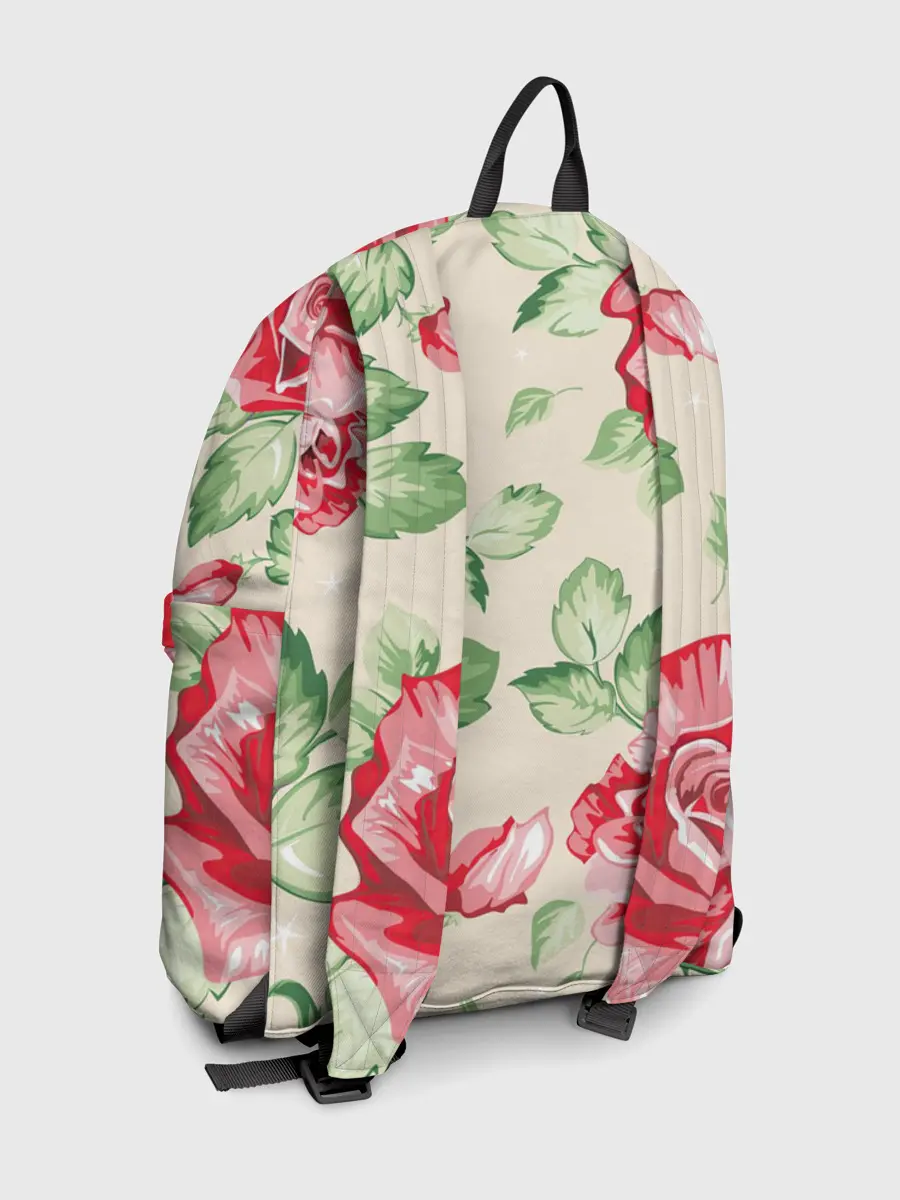 Рюкзак джинсовый / Розы