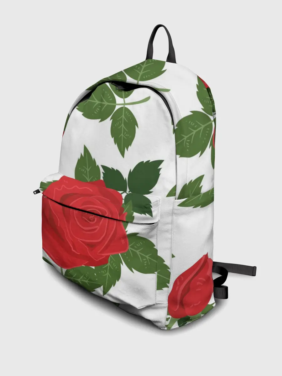 Рюкзак джинсовый / Большие розы