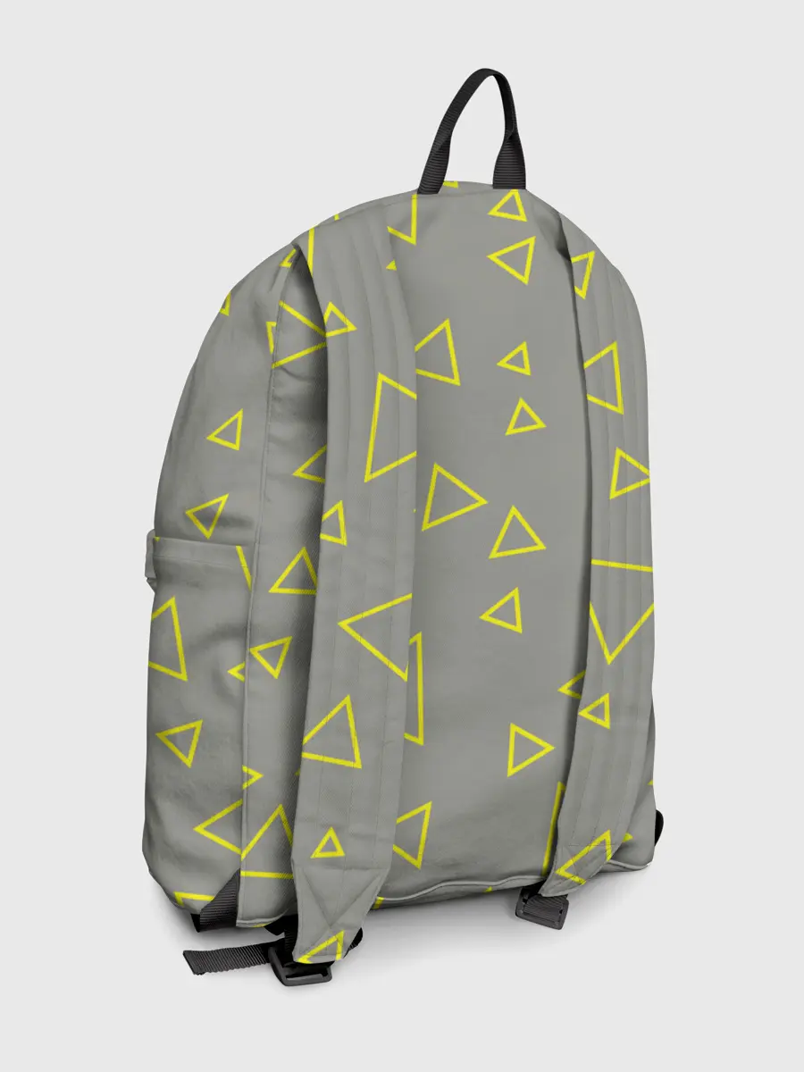 Рюкзак джинсовый / Желтый и серый | Yellow & gray