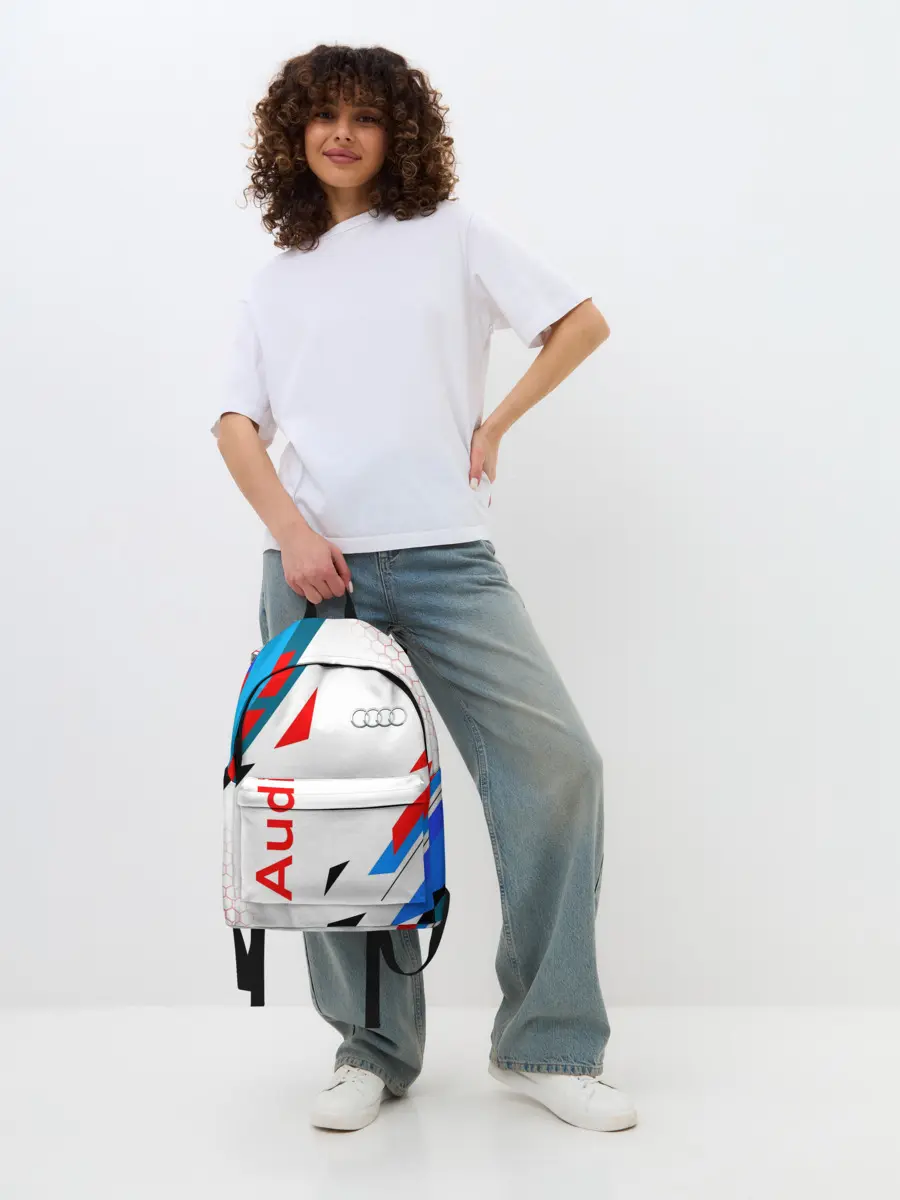 Рюкзак джинсовый / AUDI / АУДИ / SPORT