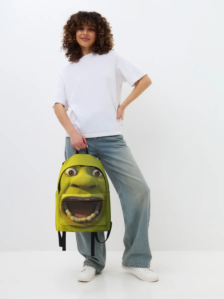 Рюкзак джинсовый / Shrek | Шрек