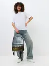 Рюкзак джинсовый / Фантастический пейзаж