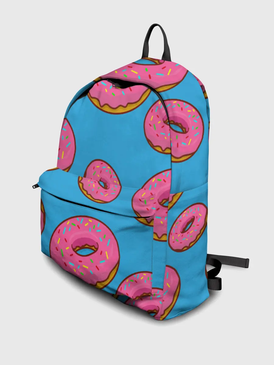 Рюкзак джинсовый / Пончики