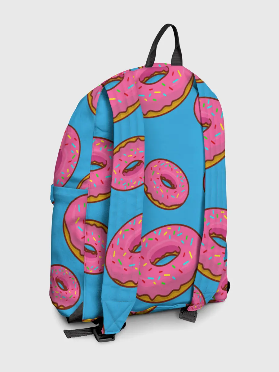 Рюкзак джинсовый / Пончики